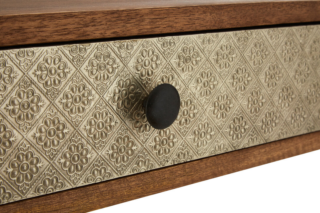 Cordoba 2 Drawer Acacia Wood Console Table