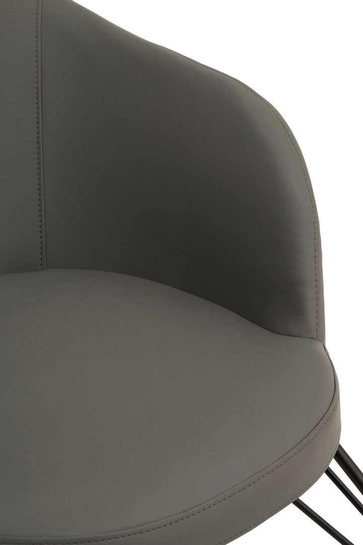 Penzance Dark Grey Rocking Chair