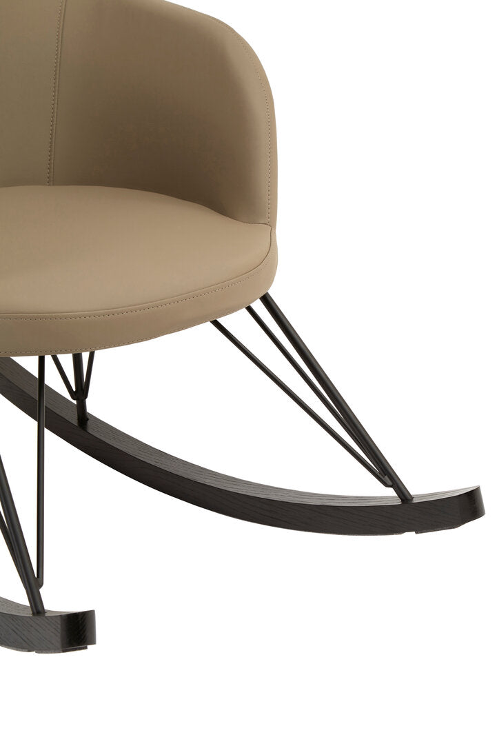 Penzance Light Grey Rocking Chair