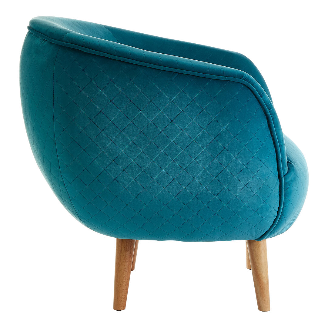 Chelsea Teal Fabric Chair