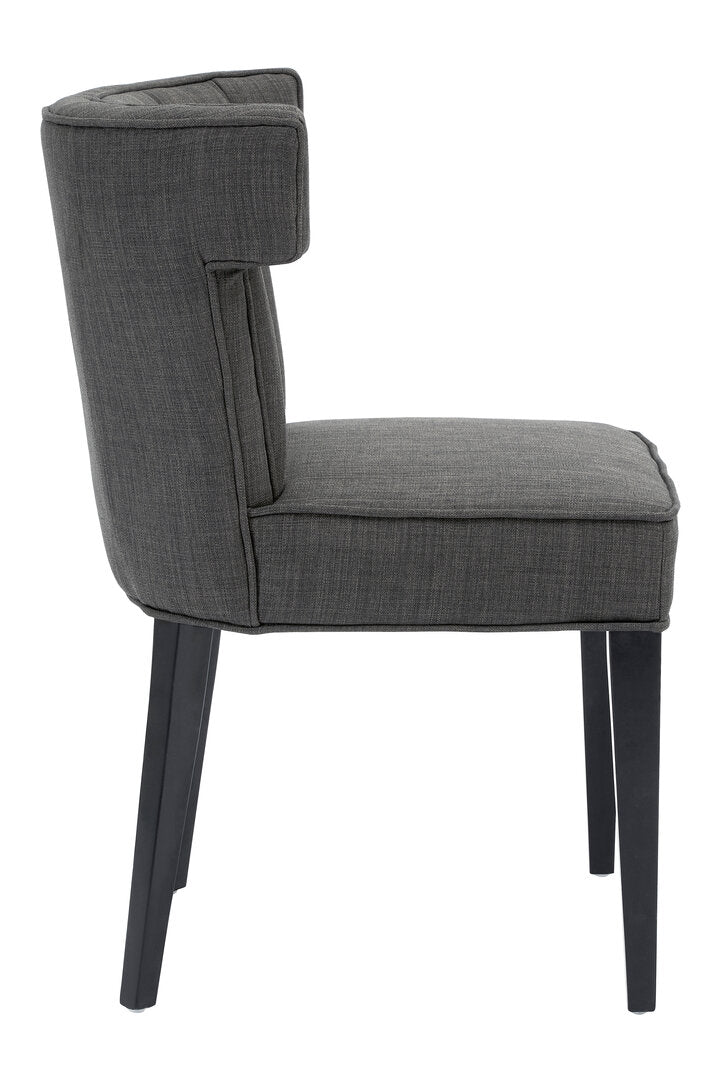 Amalfi Grey Polyester Dining Chair