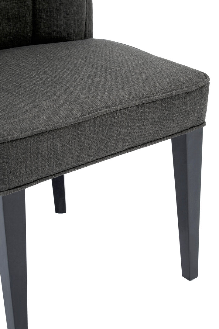 Amalfi Grey Polyester Dining Chair