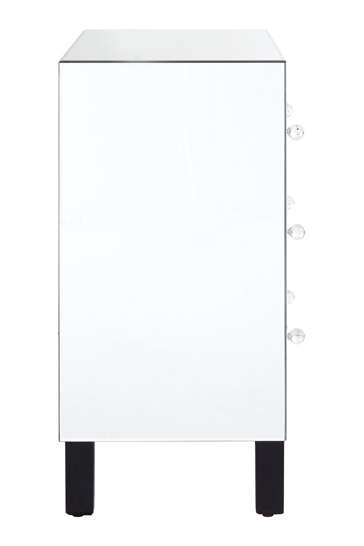 Oxford Chest of 4 Drawers With Mirror Frame