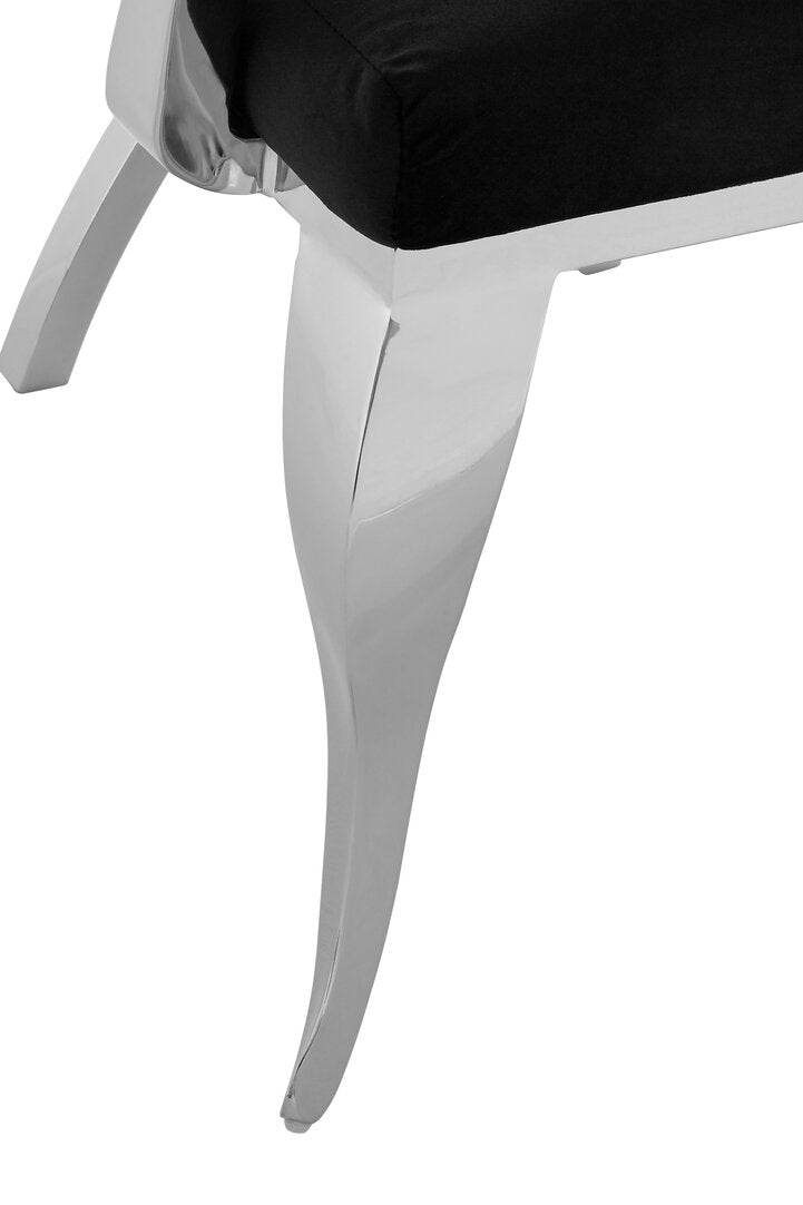 Porto Silver Baroque Chair