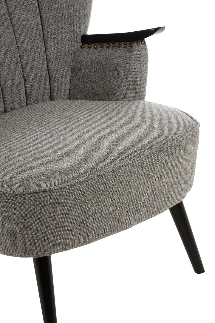 Granada Grey Fabric Armchair