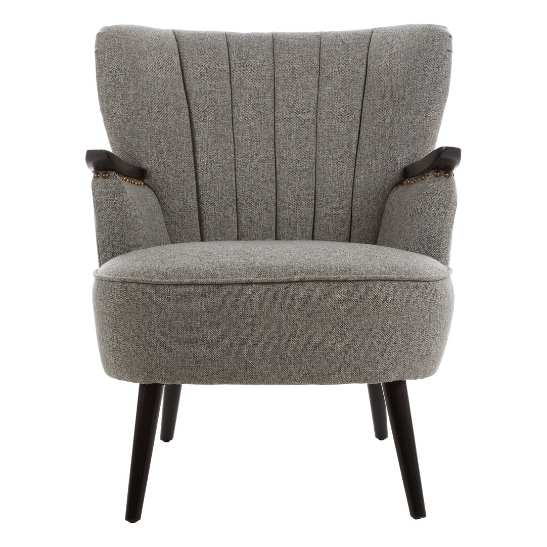 Granada Grey Fabric Armchair