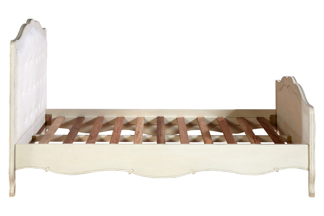 Stirling White Double Bed