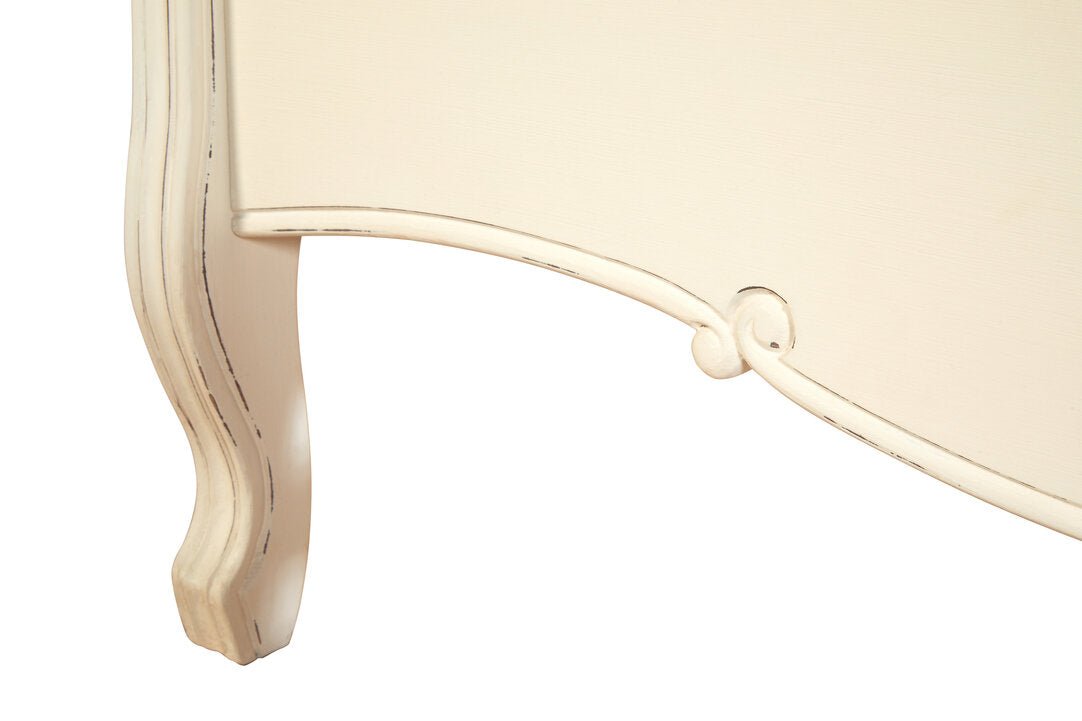 Stirling White Double Bed