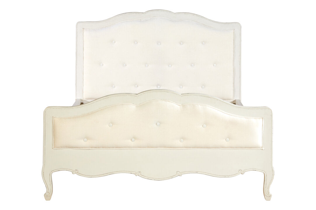 Stirling White Double Bed