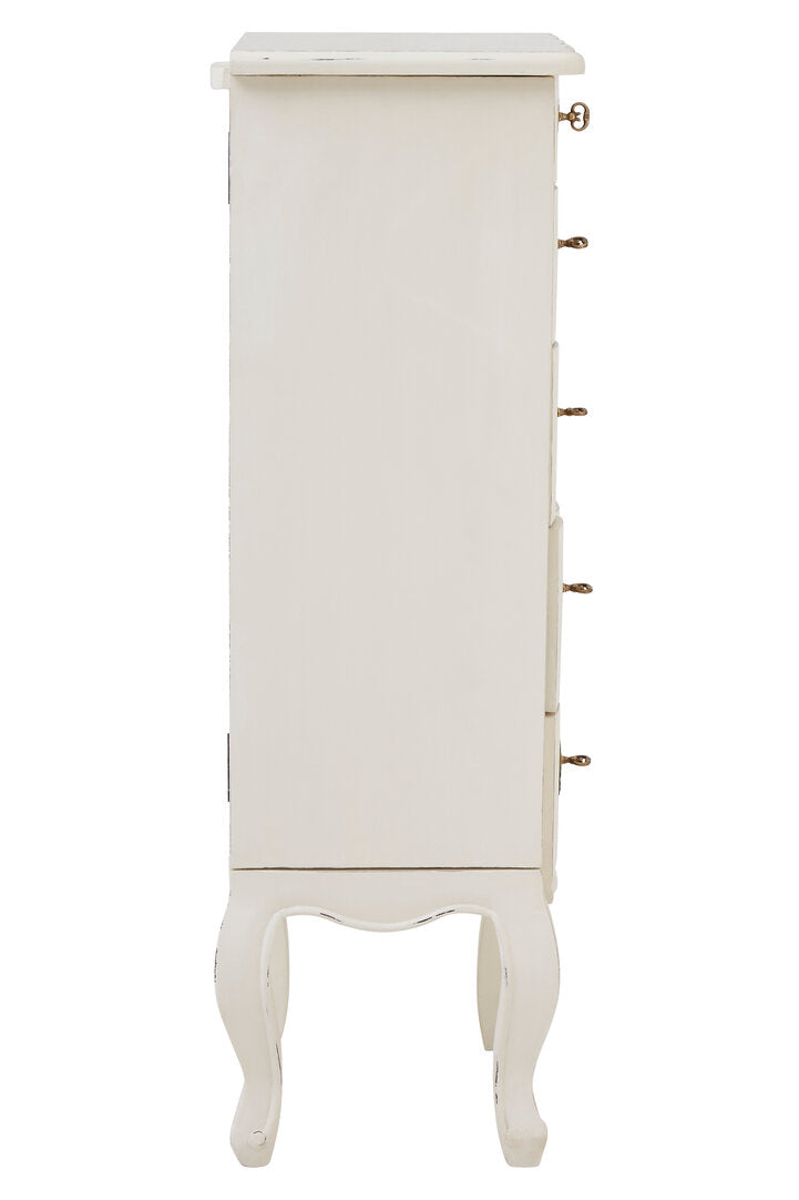 Stirling 5 Drawer Small Chest White