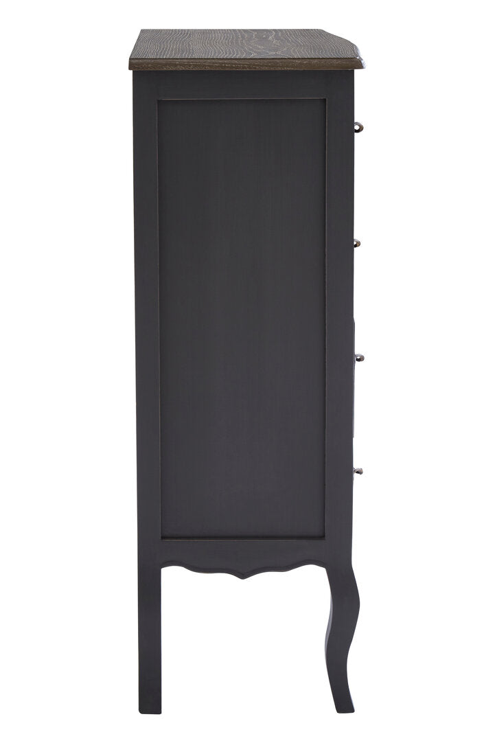 Stirling 4 Drawer Dark Grey Chest