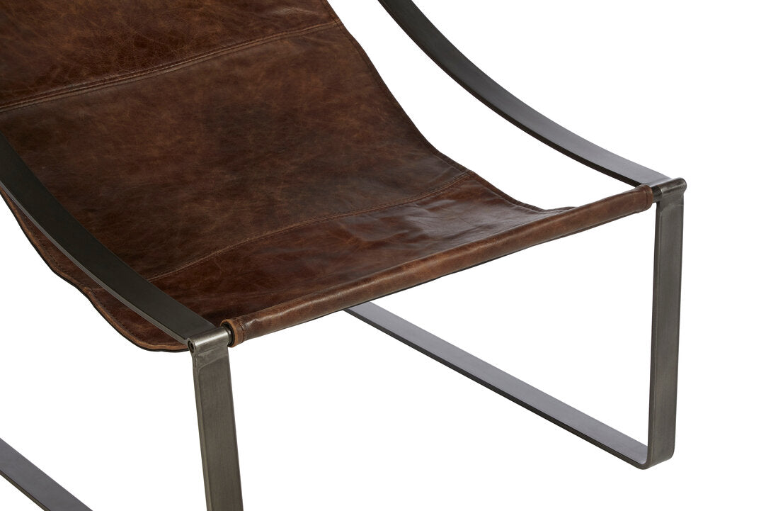 Harrogate Brown Leather Chair