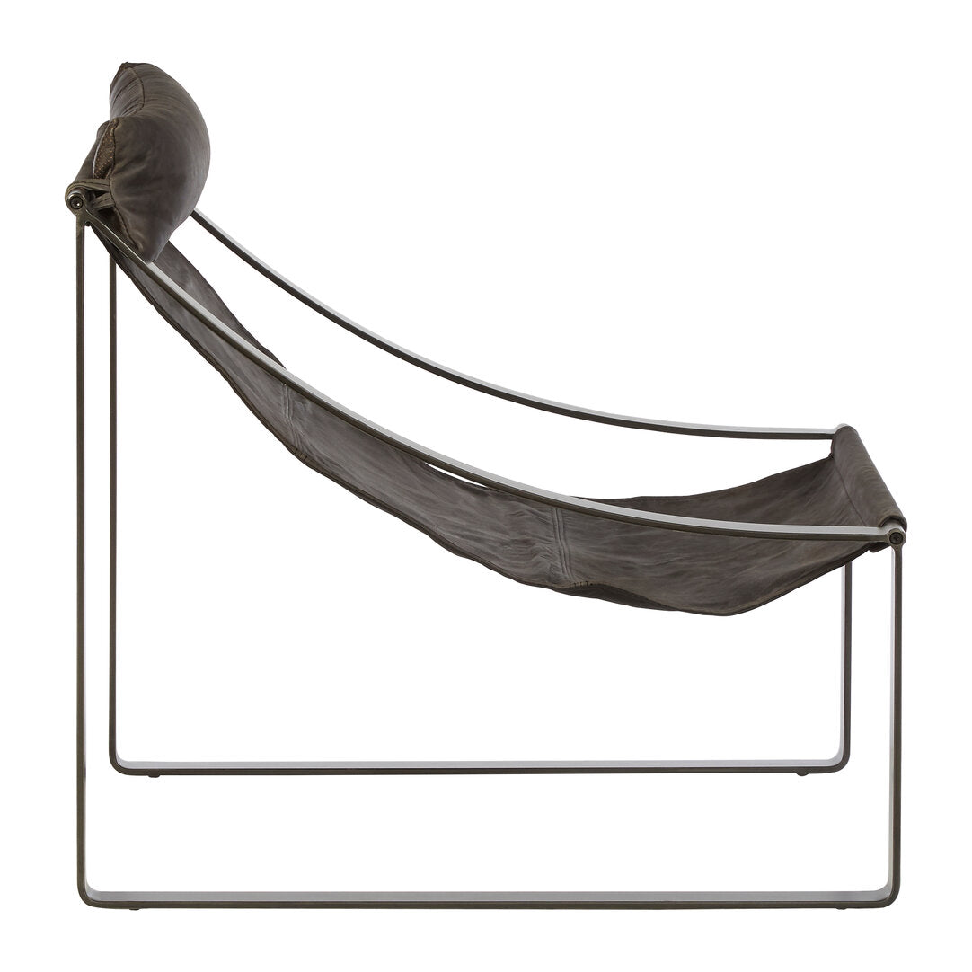 Harrogate Ebony Leather Chair