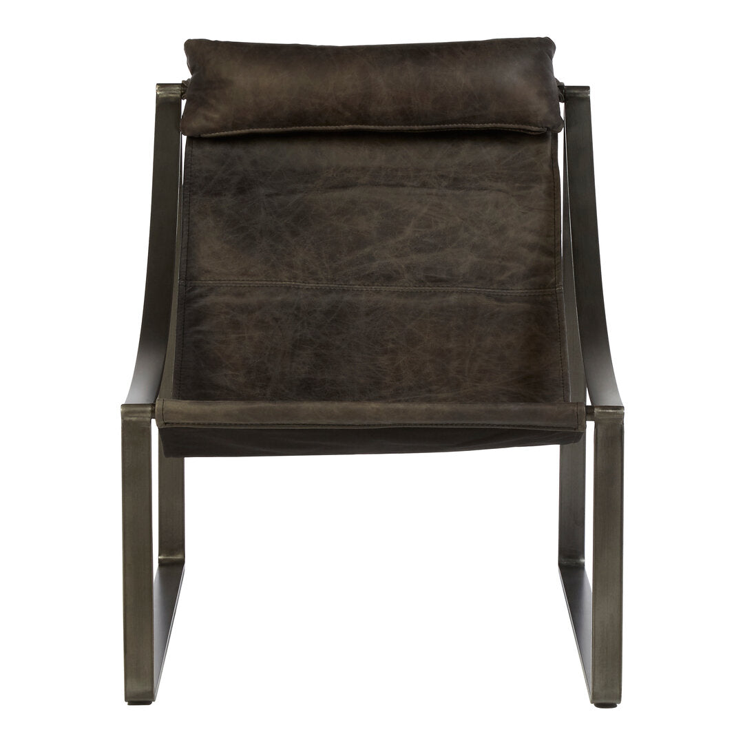 Harrogate Ebony Leather Chair