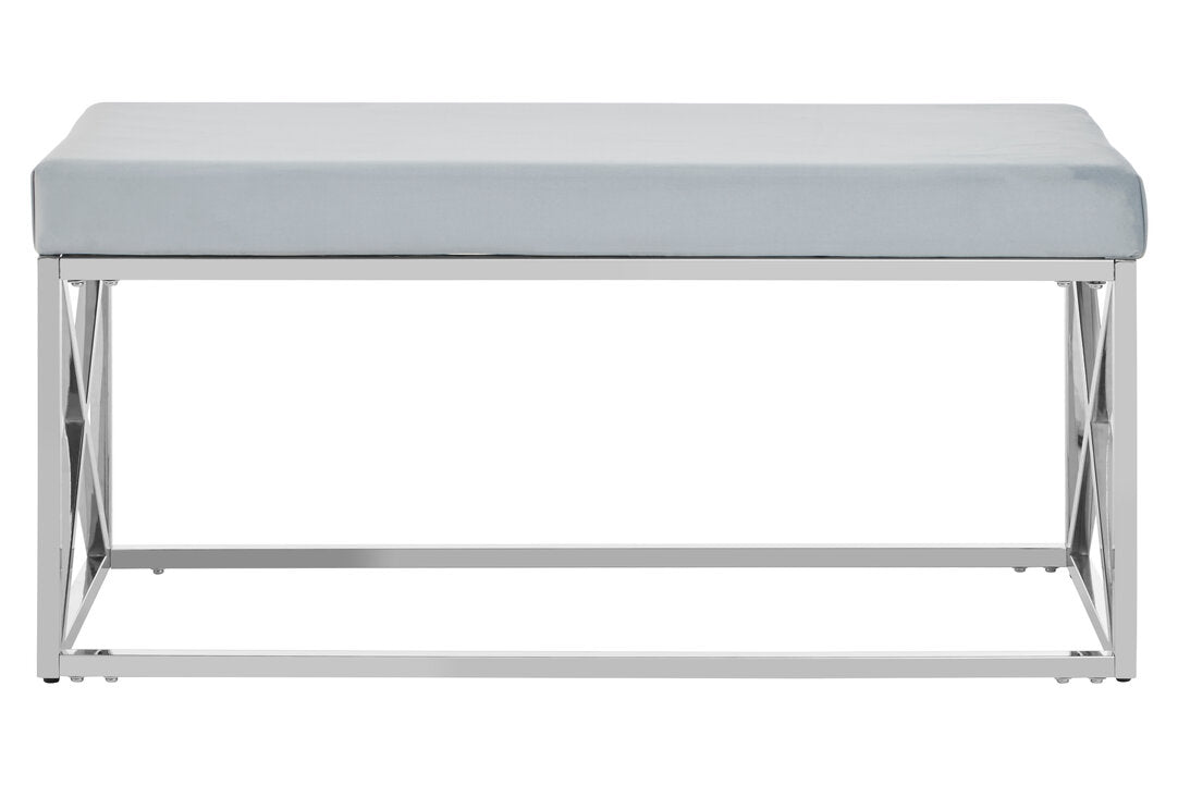 Aurora Powder Blue Bench