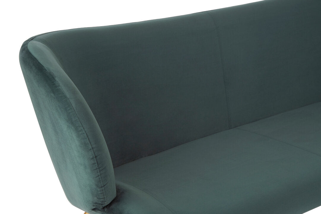 Penzance 2 Seat Green Sofa