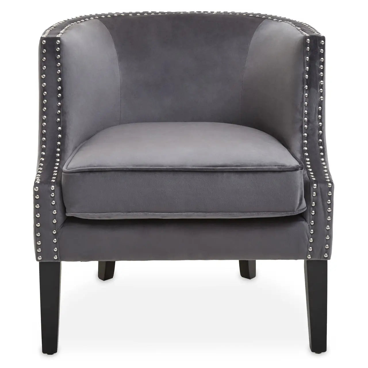 Larissa Velvet Studded Chair