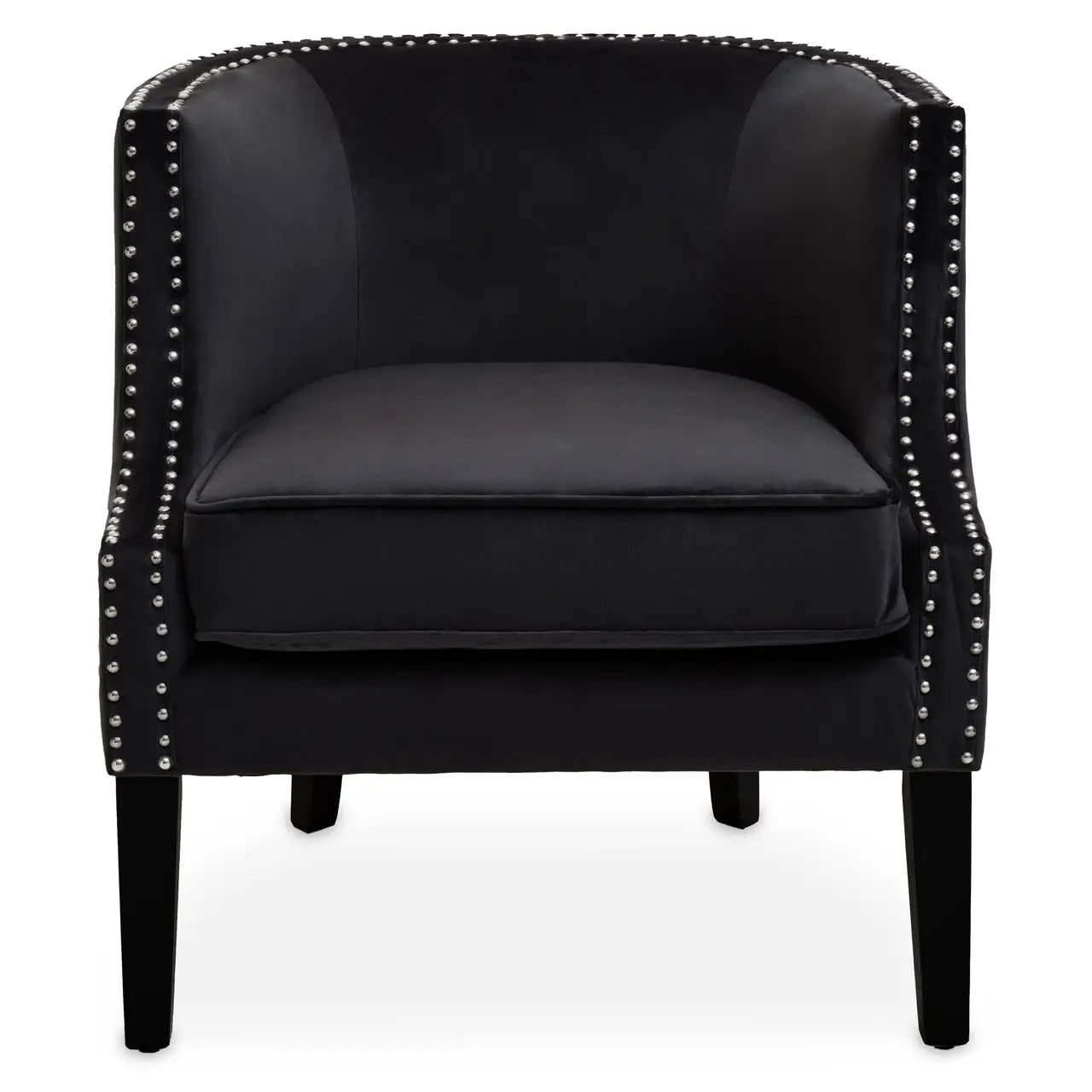 Larissa Velvet Studded Chair