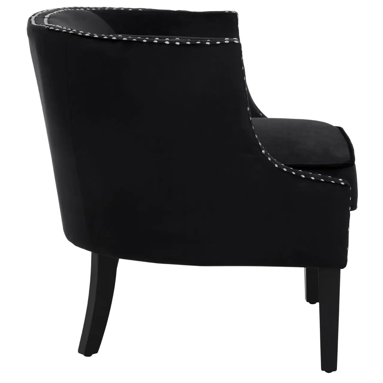 Larissa Velvet Studded Chair