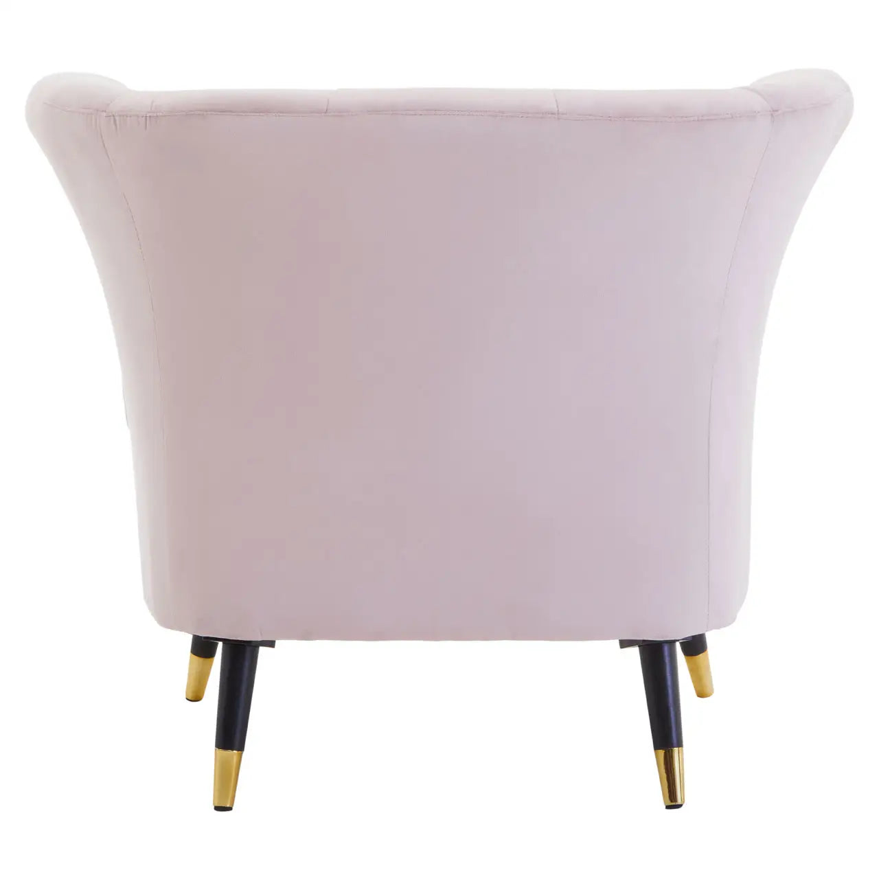 Loretta Velvet Curved Accent Chair
