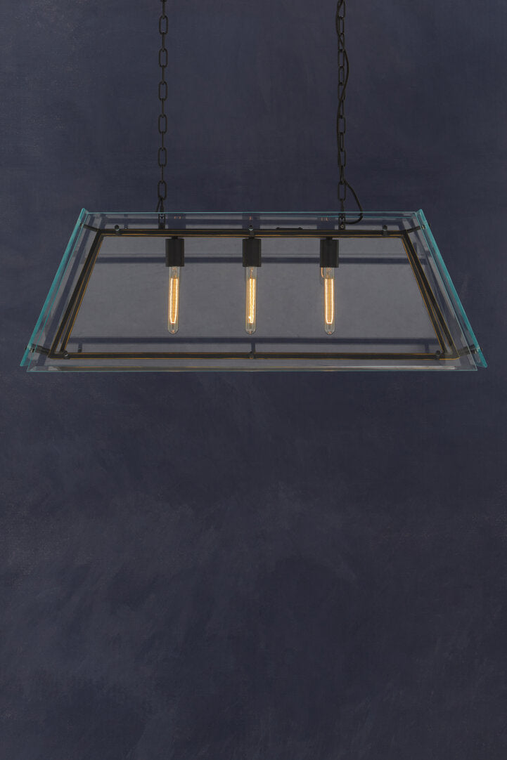 Florence Black Finish Pendant Light