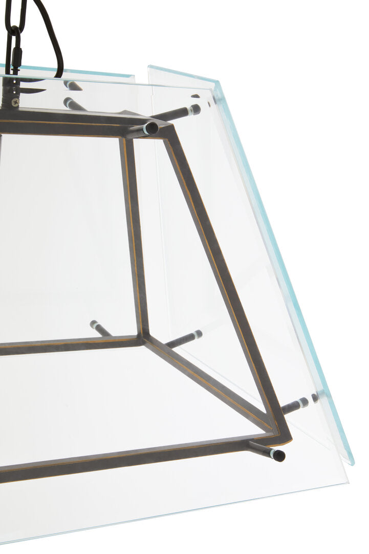 Florence Black Finish Pendant Light