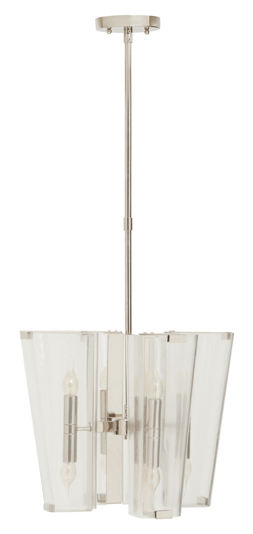 Amalfi Nickel Finish Pendant Light