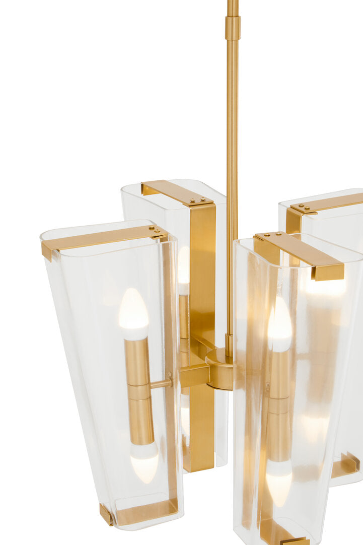 Amalfi Antique Brass Finish Pendant Light