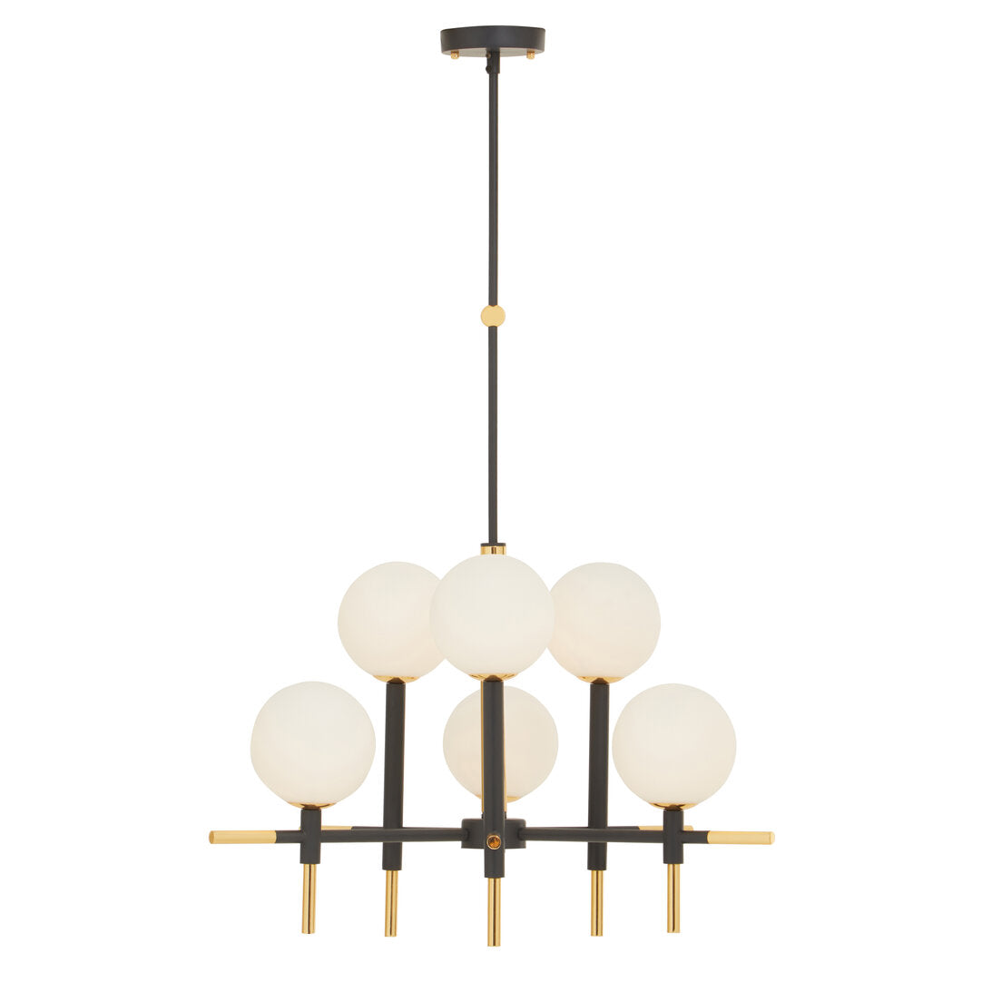 Vienna Six Bulb Pendant Light