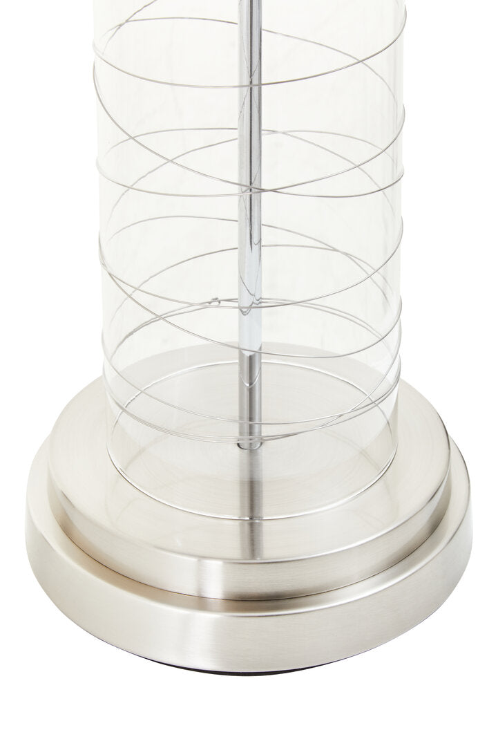 Durham Glass Cylinder Table Lamp