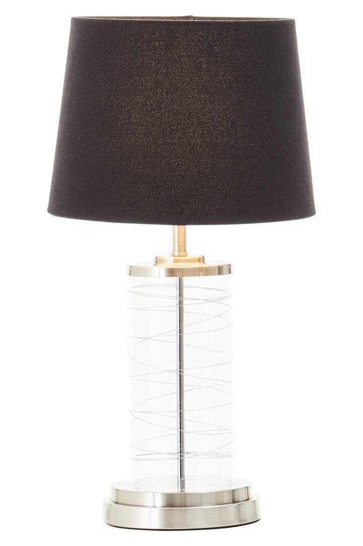 Durham Glass Cylinder Table Lamp