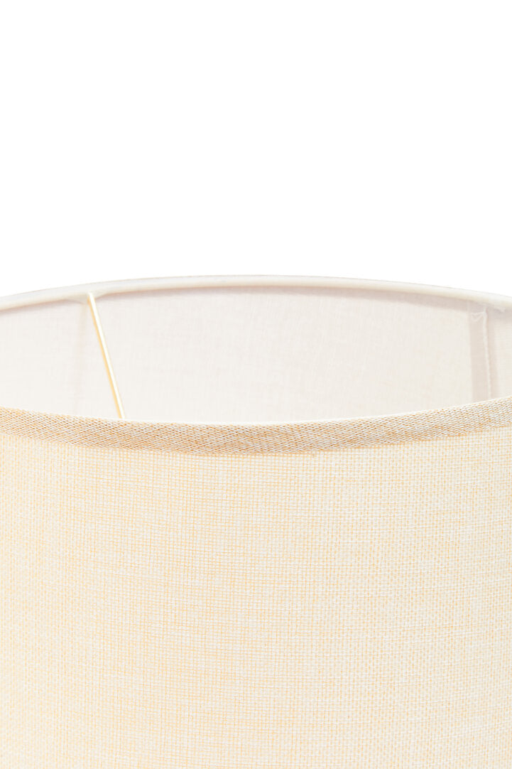 Bristol White And Gold Circles Table Lamp