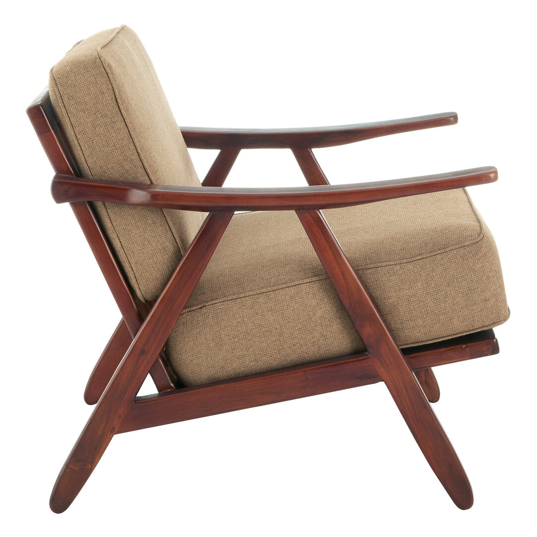 Seville Teak Wood Frame Armchair with Cushions