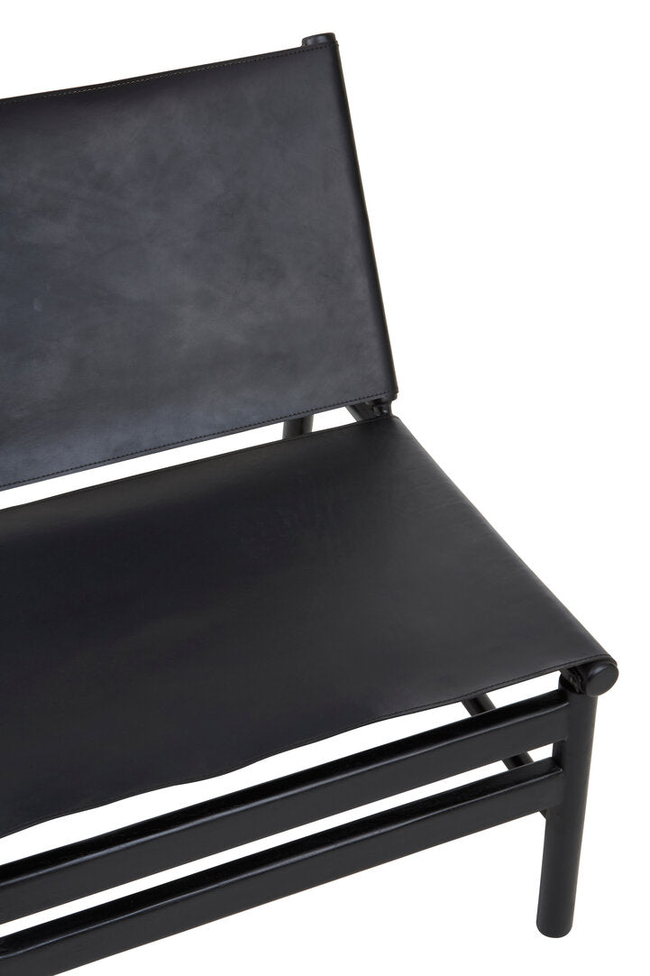 Seville Chair with Black Leather