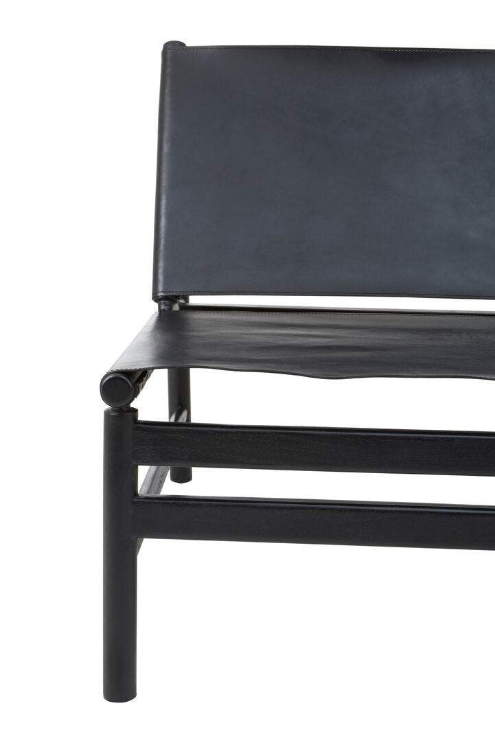 Seville Chair with Black Leather