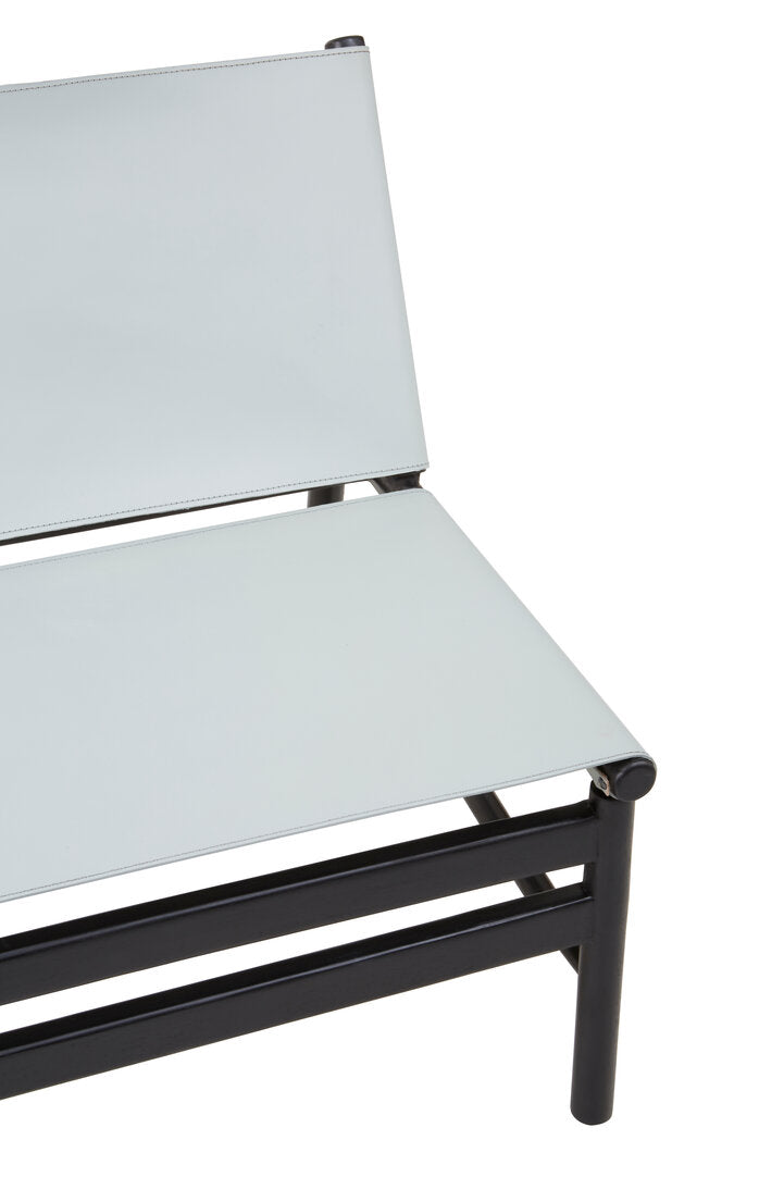 Seville Grey Plain Cow Leather Chair