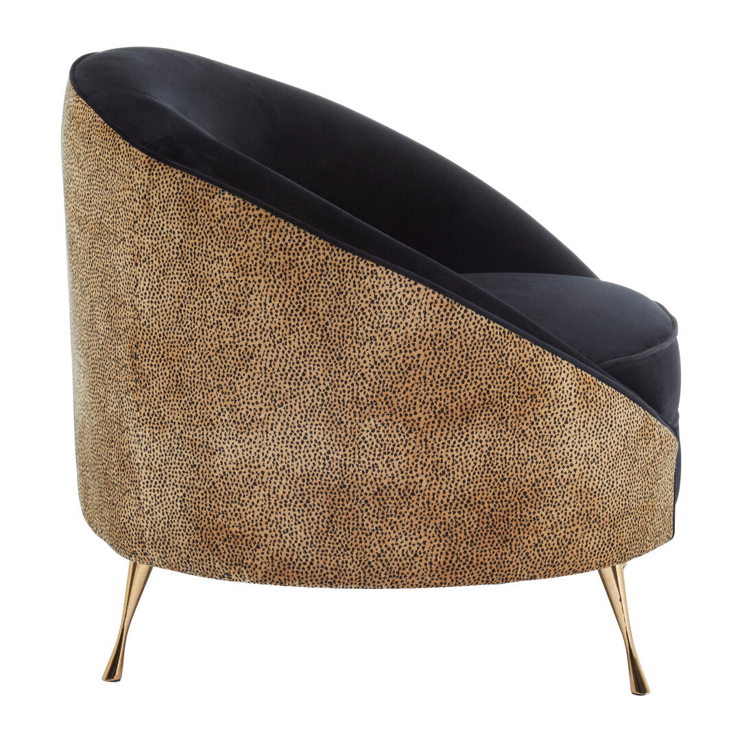 Penzance Leopard Print Armchair