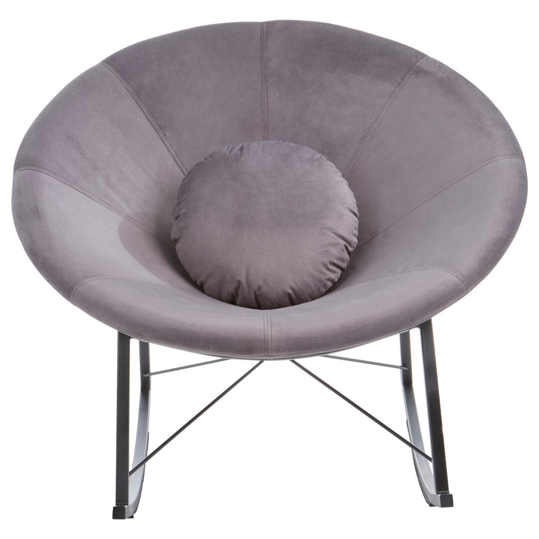 Mayfair Grey Conic Rocking Chair