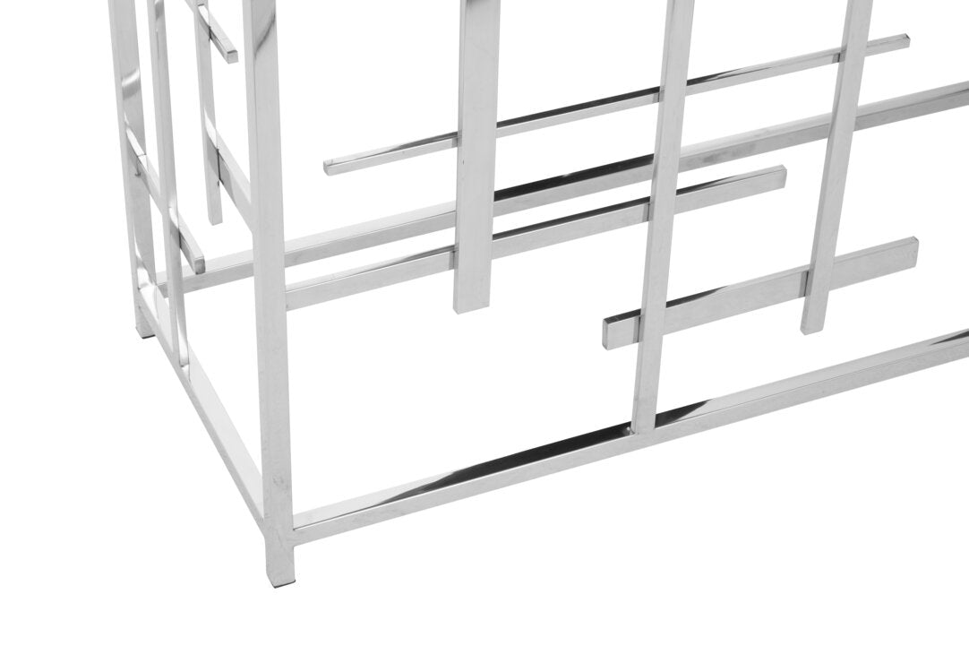 Amalfi Black Marble Console Table