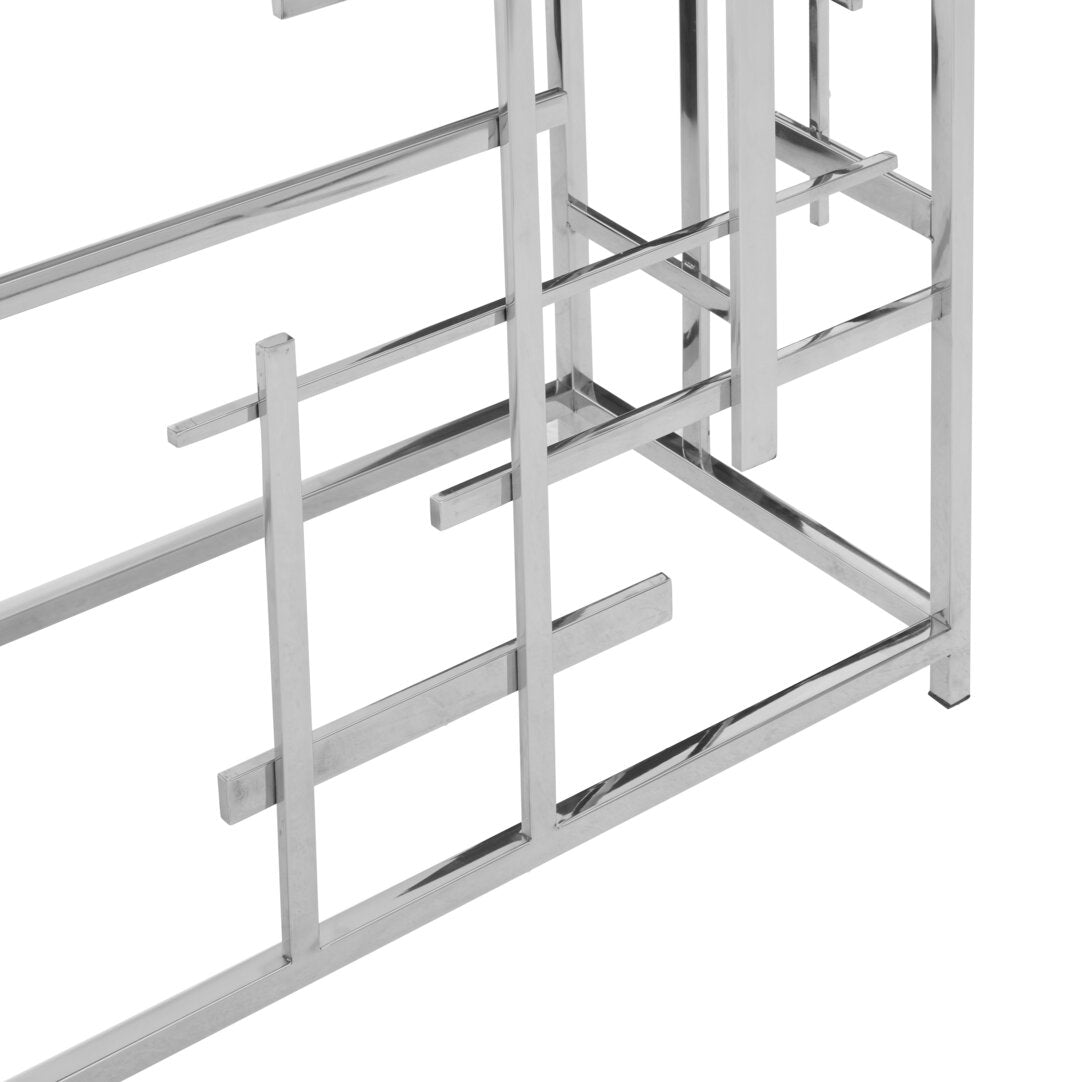 Amalfi Black Marble Console Table