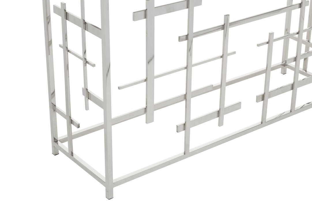 Amalfi Black Marble Console Table