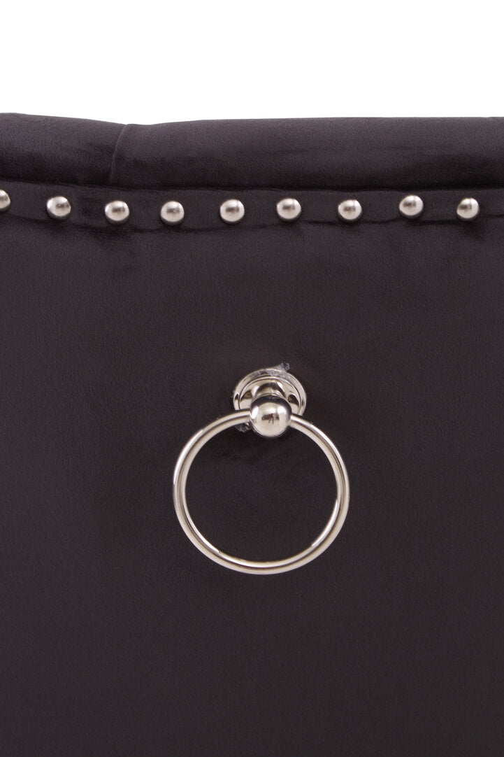 Notting Black Velvet Dining Chair