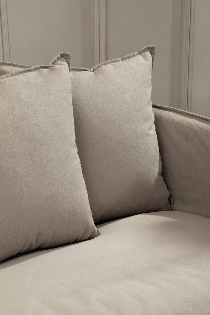 Milan 3 Seater Grey Sofa