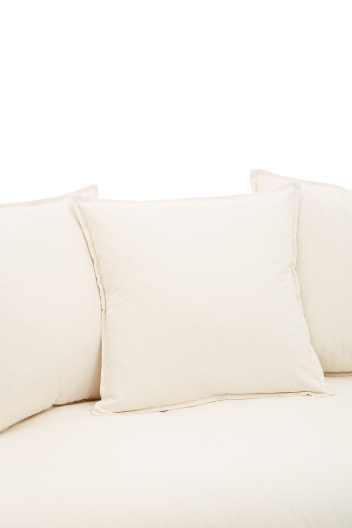 Milan 3 Seat Cream Sofa