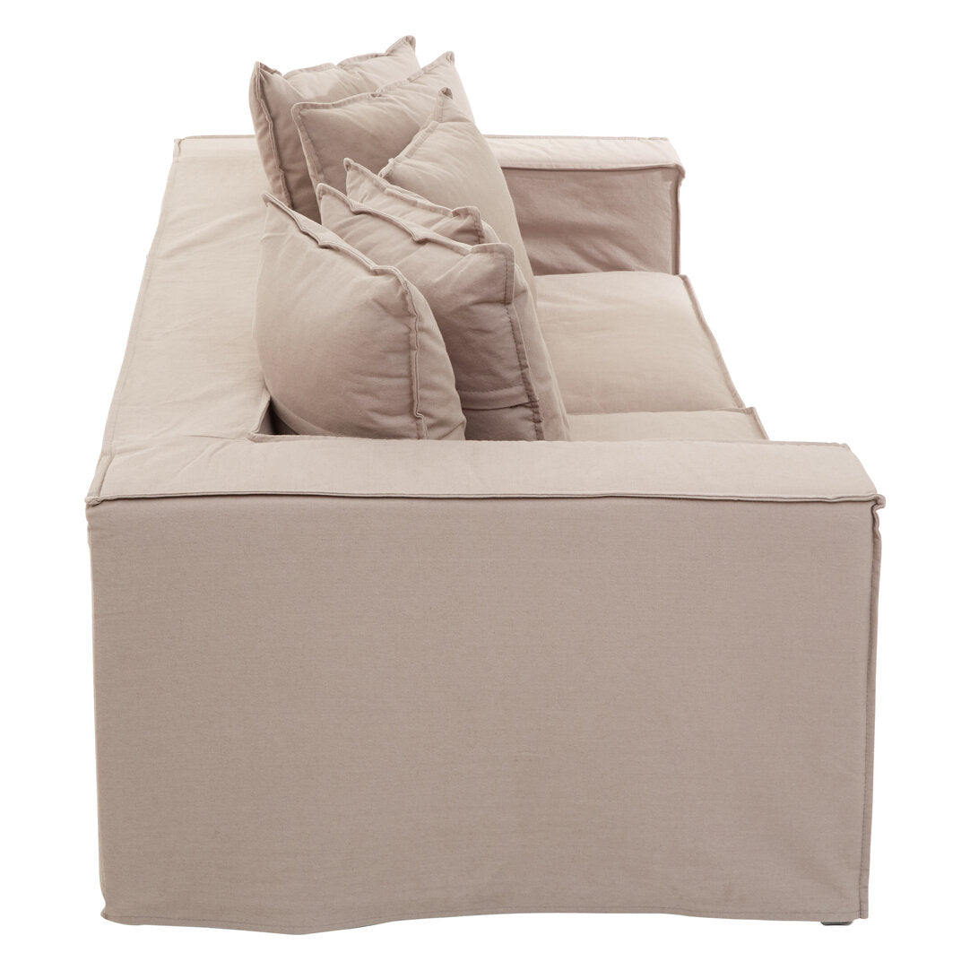 Turin 3 Seat Grey Sofa