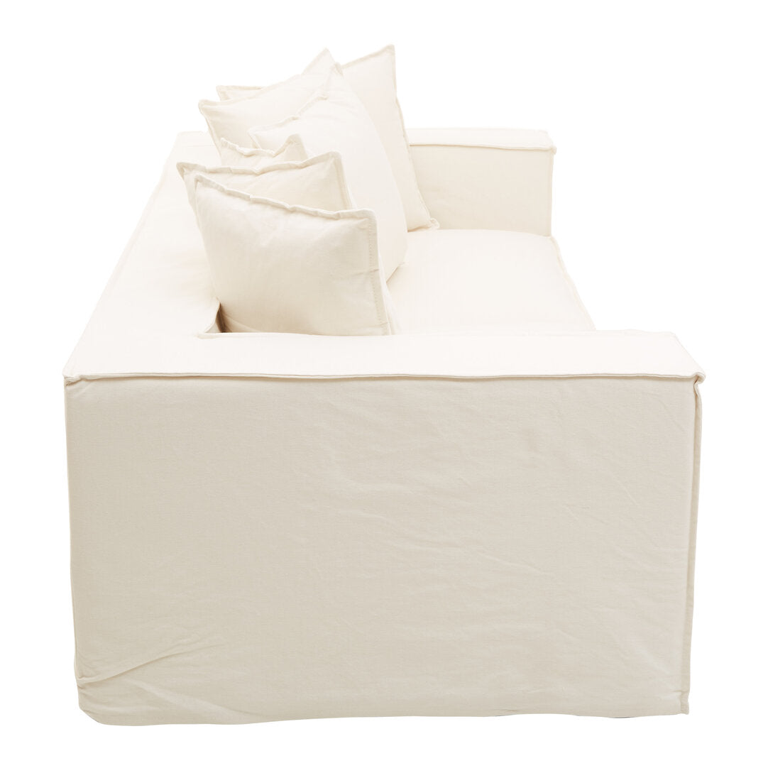 Turin 3 Seat Cream Sofa