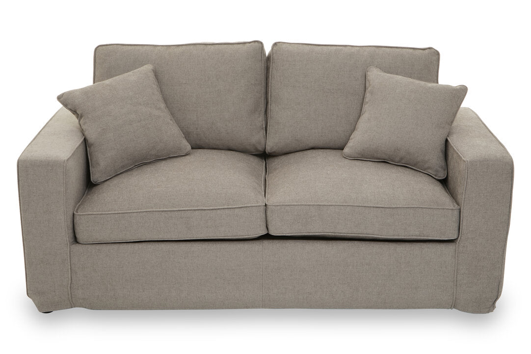 Seville 2 Seat Grey Sofa