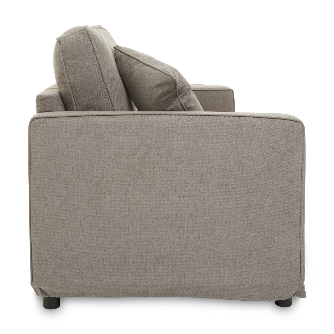 Seville 2 Seat Grey Sofa