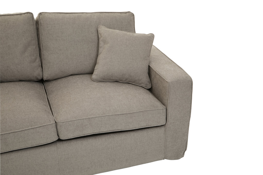Seville 2 Seat Grey Sofa