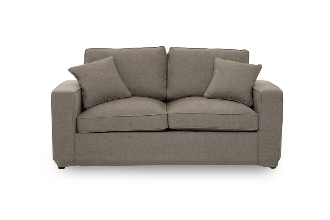 Seville 2 Seat Grey Sofa